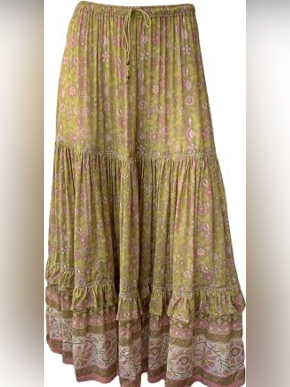 Spell & Gypsy -Dahlia Maxi Skirt - Bronze - Picture 4 of 8